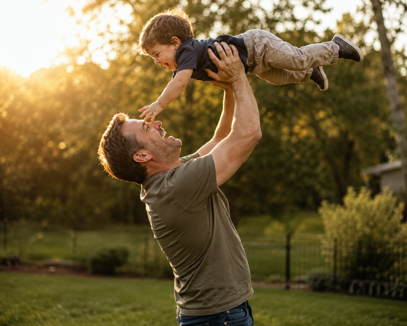 Father and child